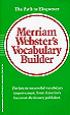 Merriam-Webster's Vocabulary Builder