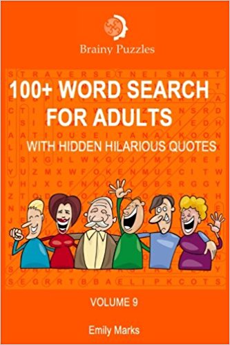 100+ Word Search for Adults: With Hidden Hilarious Quotes