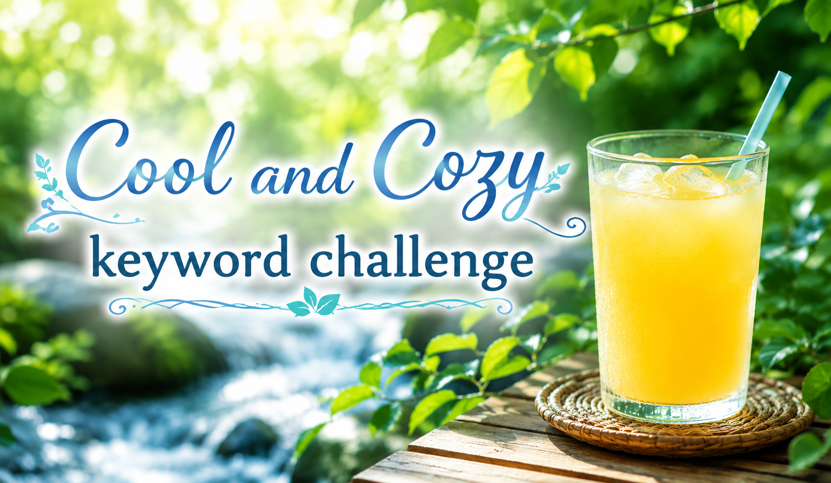Cool and Cozy keyword challenge